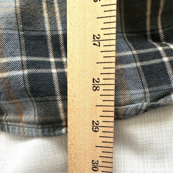 Weekends Only Mens XL Tall Plaid Long Sleeve Shirt Authentic Sportswear Heritage - Picture 7 of 7